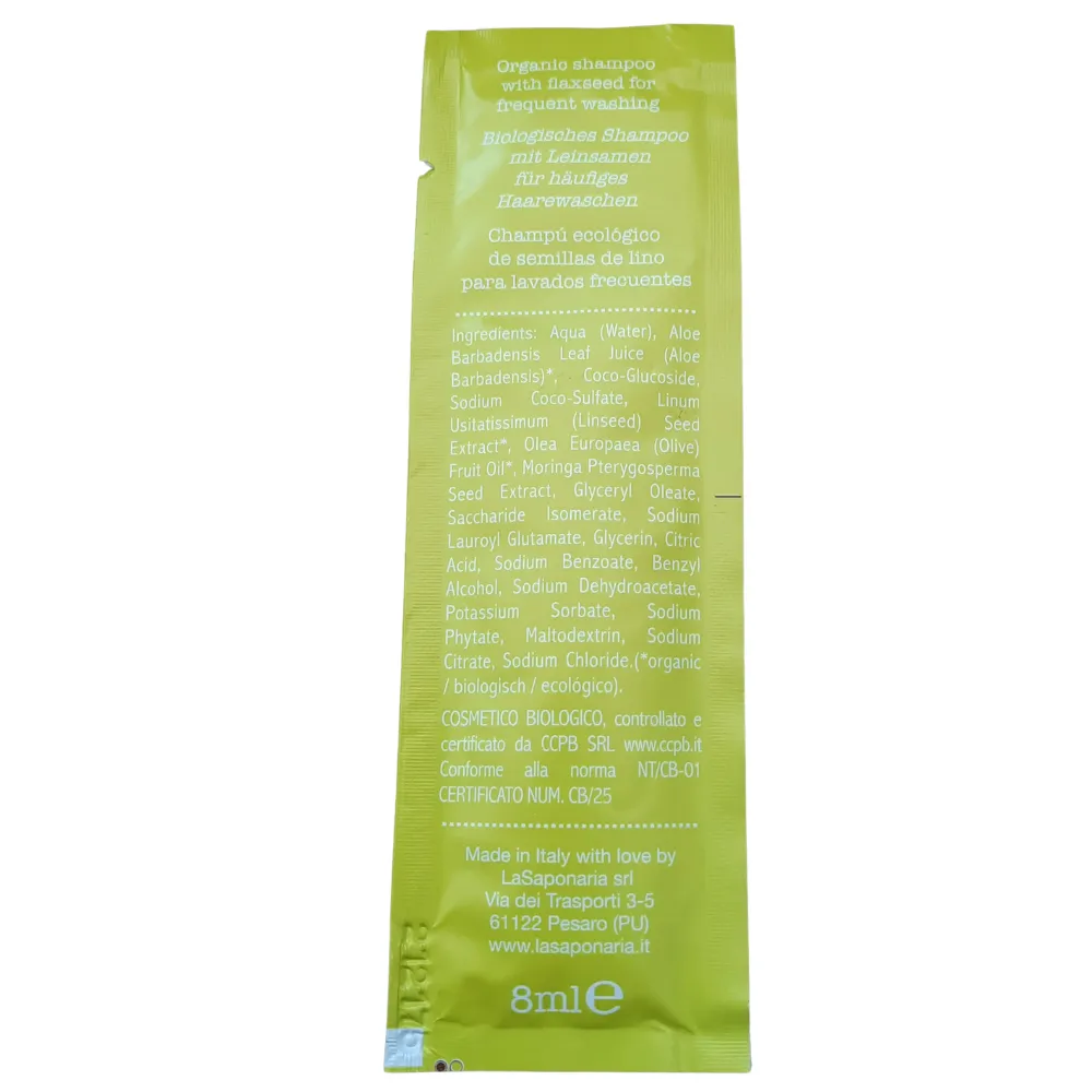 Muestra La Saponaria Champú Virgen Extra 8ml - 1